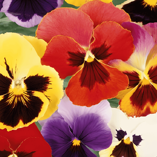 Viola Seeds Aalsmeerse Giants Mixed Viola Wittrockiana