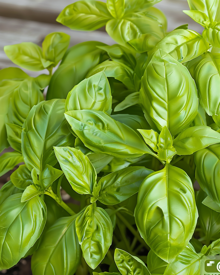 Basil Seeds Large Leaved Ocimum Basilicum Mediterranean Herb Variety