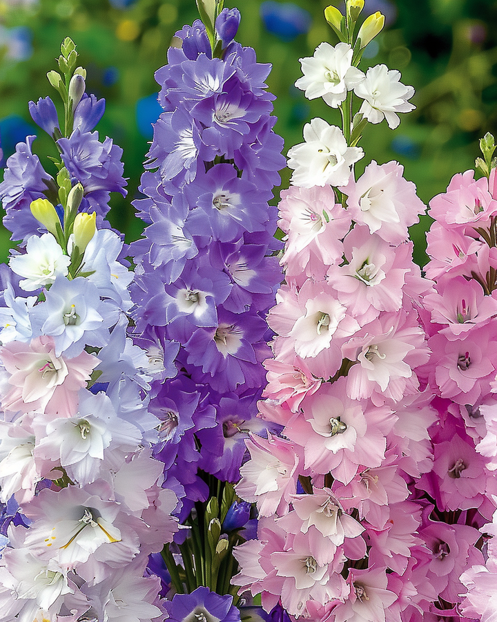 Delphinium Seeds Hyacinth-flowered Mix Delphinium Ajacis