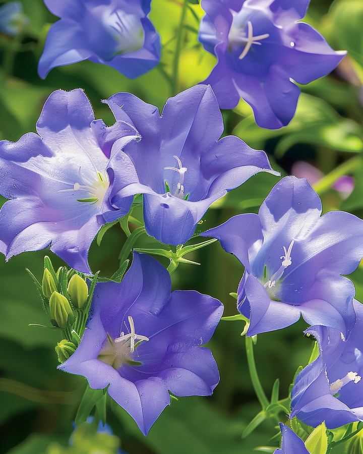 Carpathian Bellflower Seeds Campanula Carpatica Blue Flowers