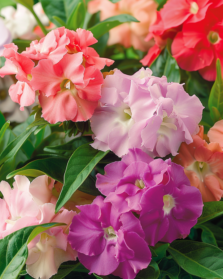 Impatiens Balsam Seeds Camellia Flowered Mix Impatiens Balsamina Annual