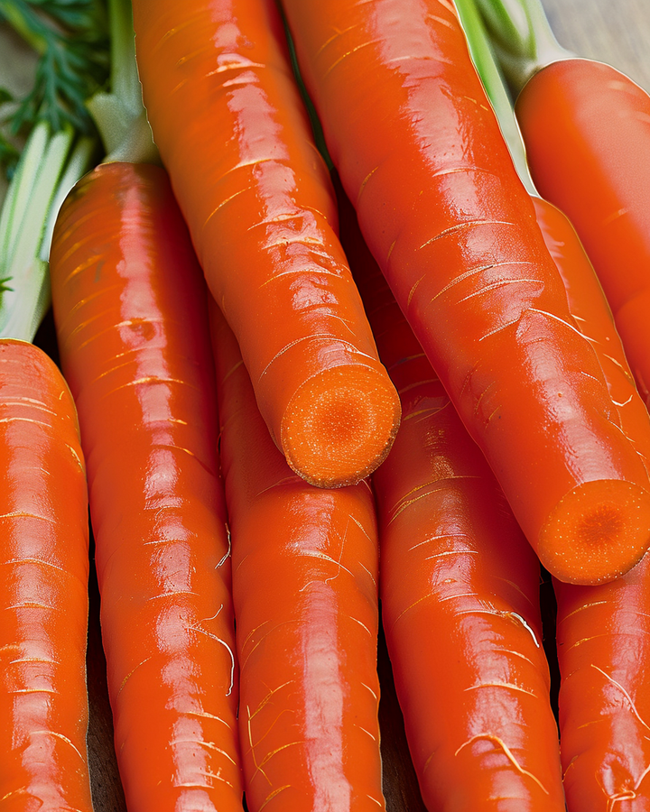 Nantes 2 Carrot Seeds Daucus Carota L. Sweet Summer Variety