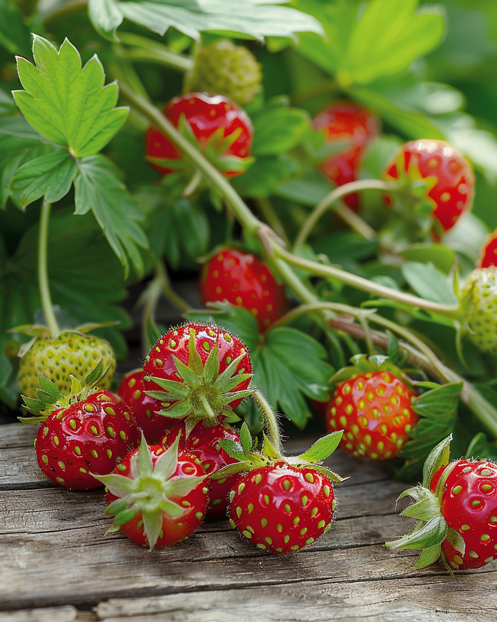 Wild Strawberry Seeds Fragaria Vesca Baron Von Solemacher Everbearing