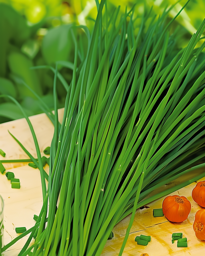 Chinese Garlic Chives Seeds Allium Tuberosum Mild Garlic Flavor