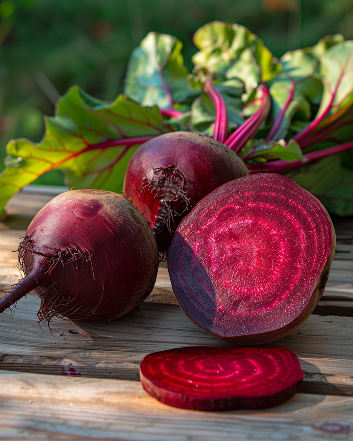 Organic Beet Seeds Beta Vulgaris Detroit 2 Vegetable Variety