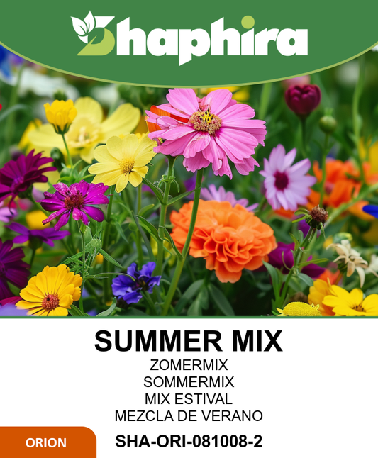 Summer Flower Seeds Summerflowers Annual Mixture Colorful Blooms