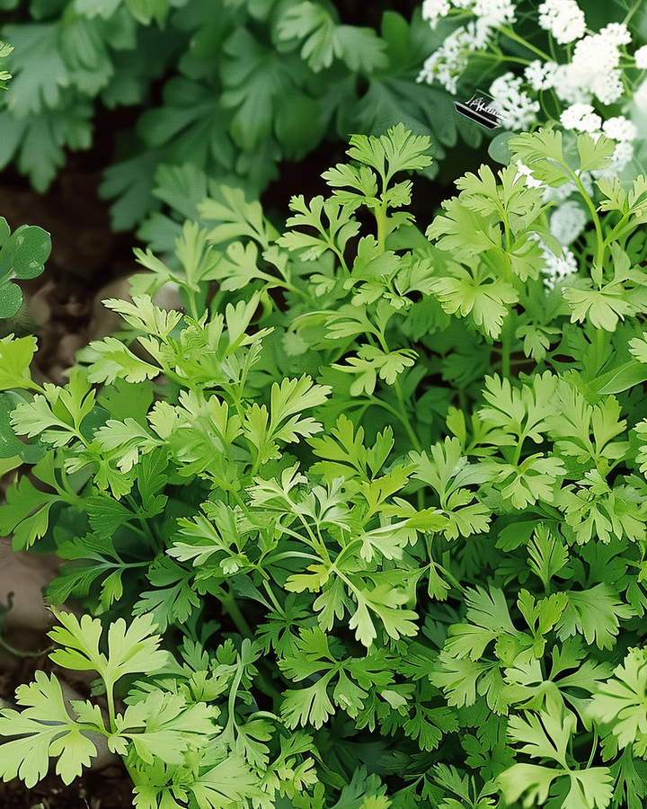 Chervil Seeds Anthriscus Cerefolium Common Herb Variety