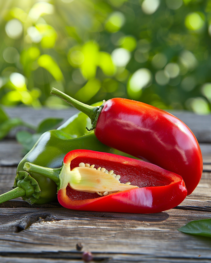 Sweet Italian Bell Pepper Seeds Capsicum Annuum L. Variety