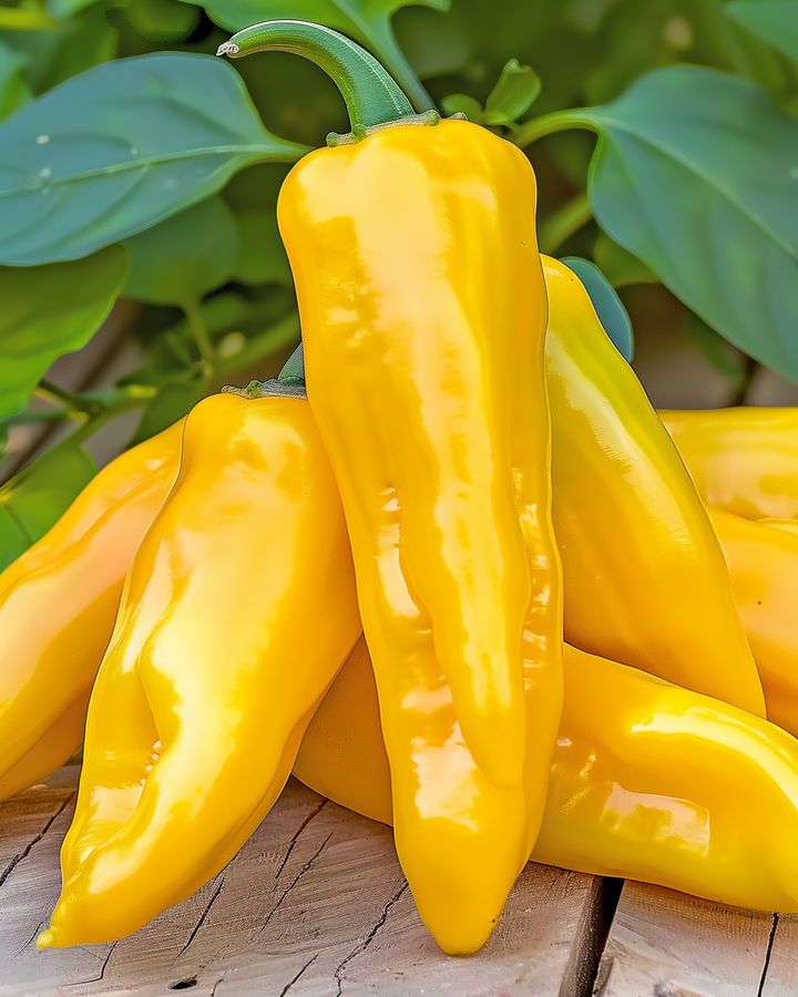 Pointed Pepper Seeds Capsicum Annuum Ora Long Yellow Variety
