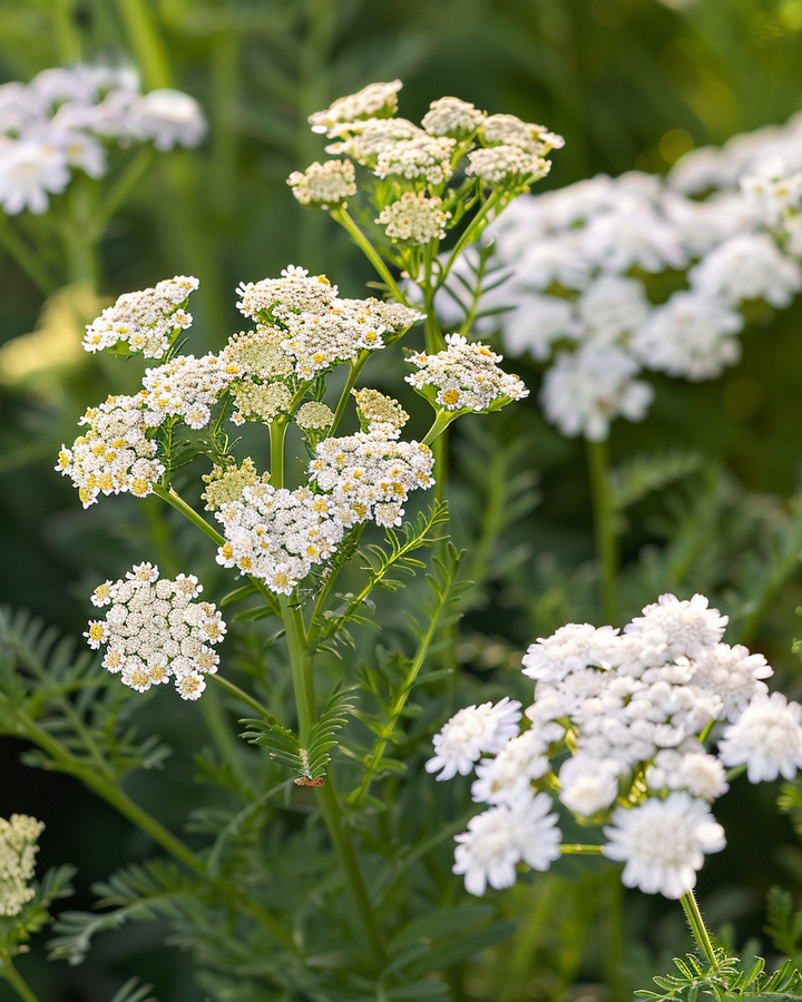 Yarrow Seeds Achillea Millefolium Perennial Herb 85 Cm Height