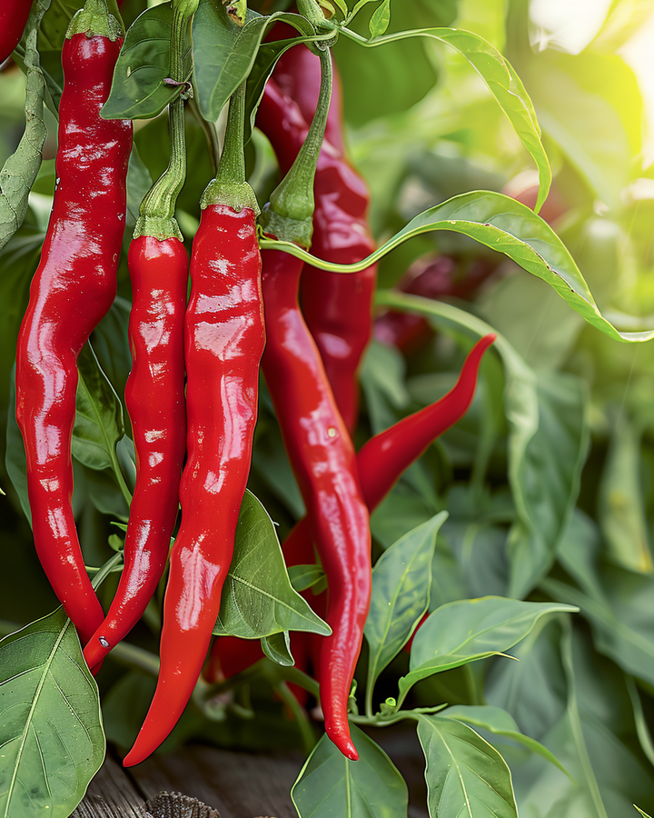 Spanish Cayenne Pepper Seeds Capsicum Annuum Long Slim Variety