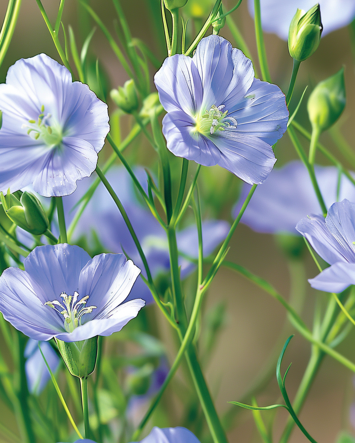 Blue Flax Seeds Linum Perenne Perennial Flower Seeds