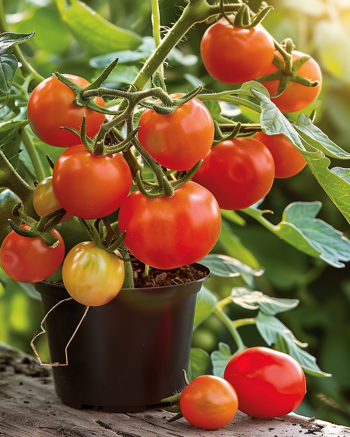 Balcony Tomato Maja Seeds Solanum Lycopersicum Sweet Tomatoes