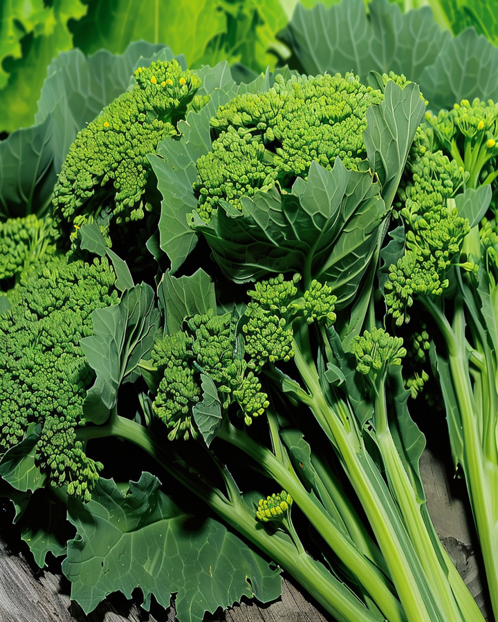 Cima Di Rapa Seeds Brassica Rapa Italian Spicy Vegetable Variety