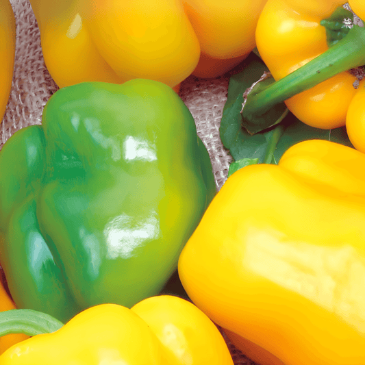 Paprika Lirica F1 Capsicum Annuum Yellow Seeds Early Variety