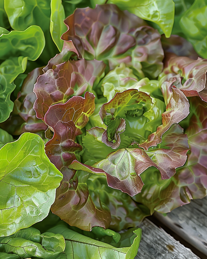Butterhead Lettuce Seeds Lactuca Sativa Wonder Of Four Seasons