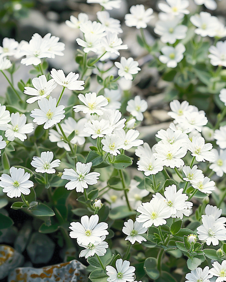 White Mouse-ear Chickweed Seeds Cerastium Biebersteinii Perennial Flowers