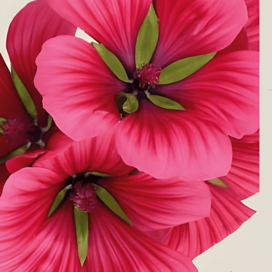 Biological Malope Seeds Malope Trifida Red Queen Flowers