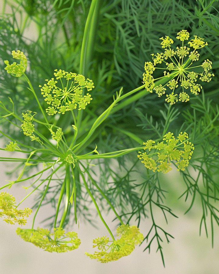 Organic Dill Seeds Anethum Graveolens Aromatic Herb Variety