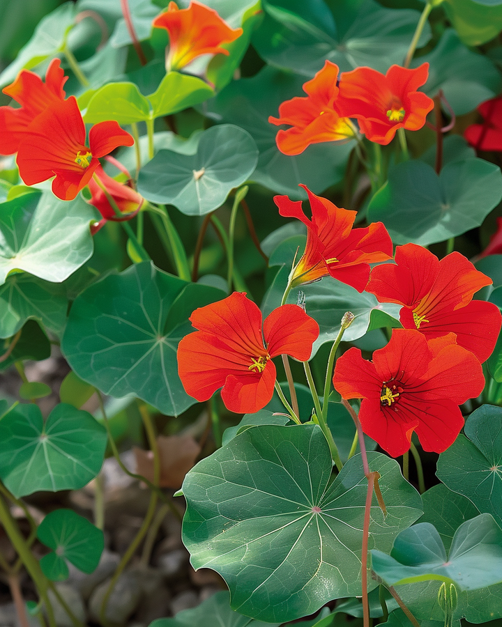 Indian Cress Empress Of India Tropaeolum Majus Nanum Seeds