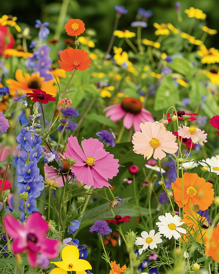 Summer Flower Seeds Annual Mix Summerflowers Botanical Name