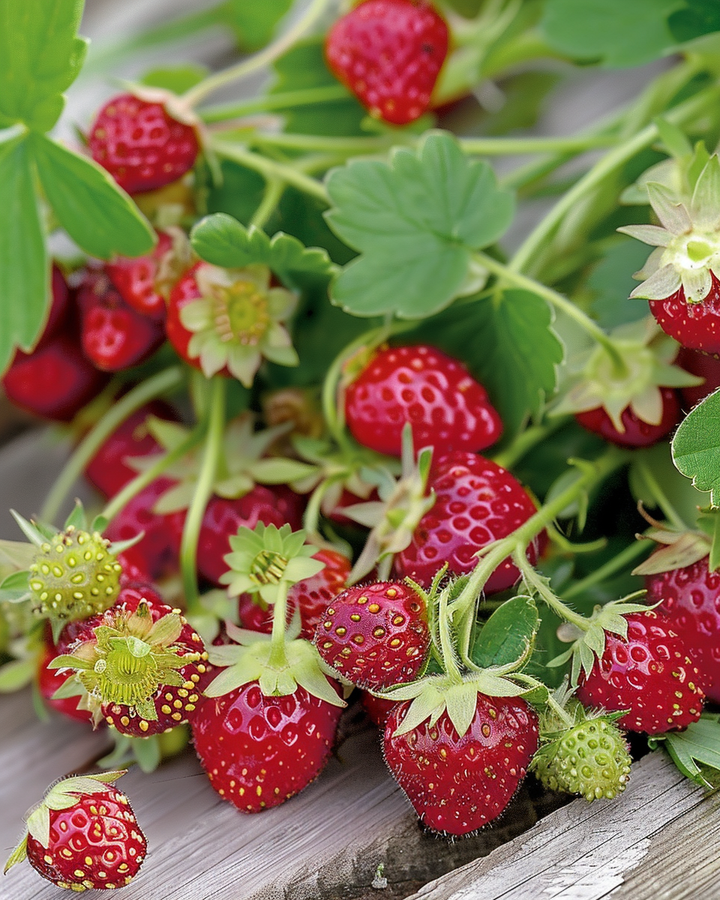 Wild Strawberry Seeds Fragaria Vesca Baron Von Solemacher Variety