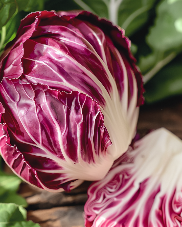 Radicchio Seeds Rossa Di Chioggia Cichorium Intybus Red Heads