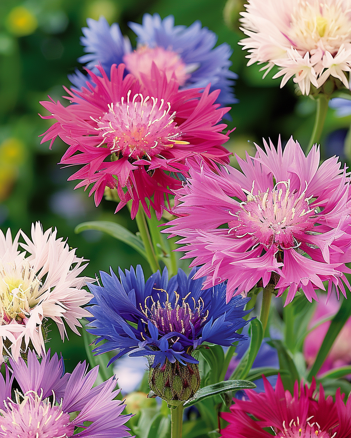Imperial Mixed Cornflower Seeds Centaurea Moschata Fragrant Annual