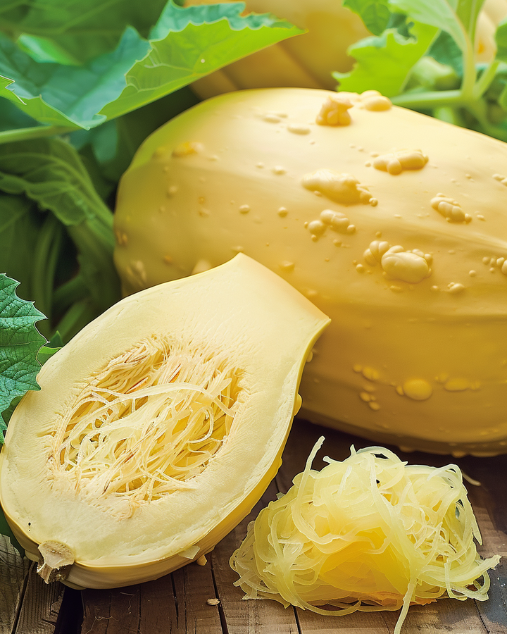 Spaghetti Squash Seeds Cucurbita Pepo Vegetable Spaghetti Squash