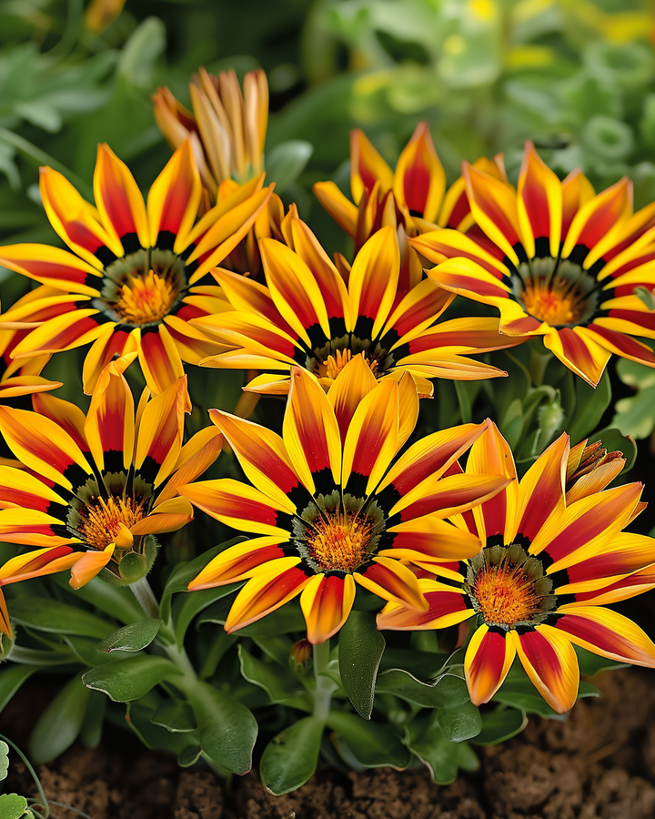 Gazania Splendens Sunshine Mixed Gazania Seeds Colorful Annual Flowers