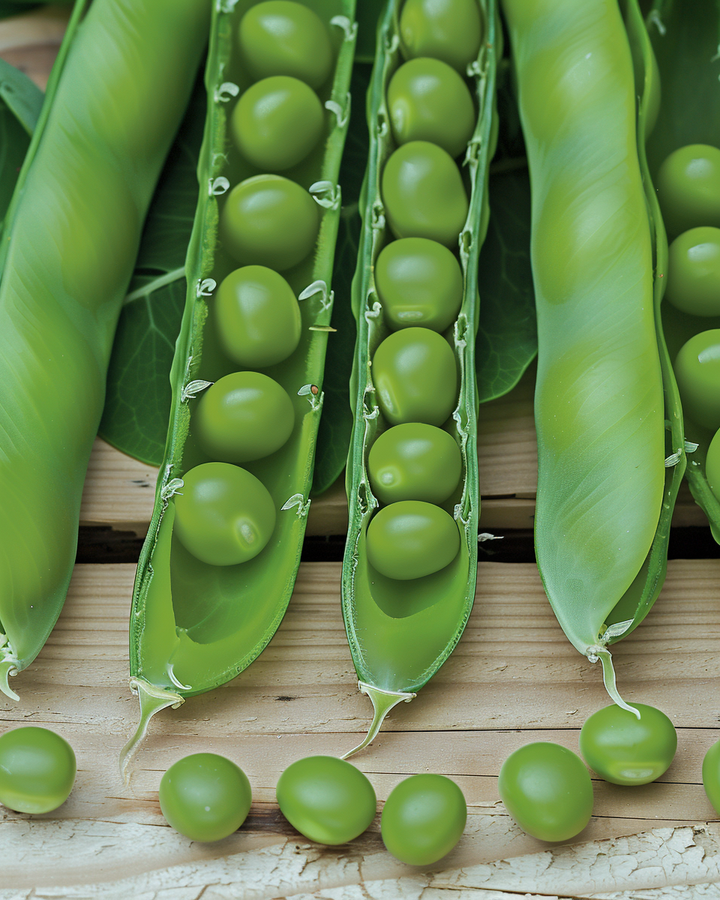 Dried Peas Vidor Seeds Pisum Sativum Medium Early Variety