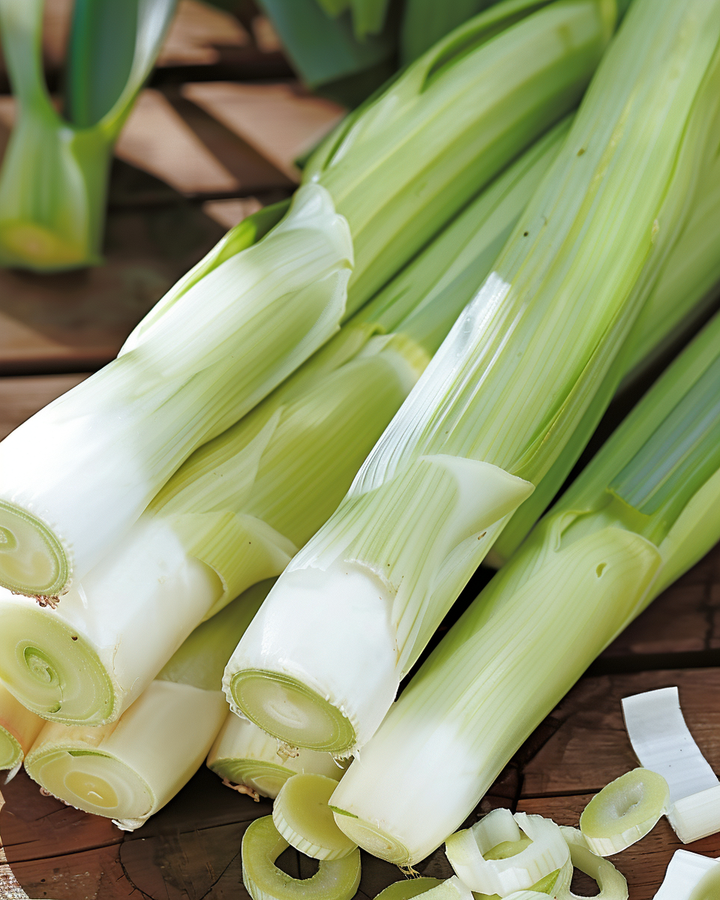 Bulgarian Giants Leek Seeds Allium Porrum Long Stem Summer Variety