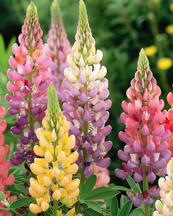 Low Lupine Seeds Lupinus Polyphyllus Minarette Variety