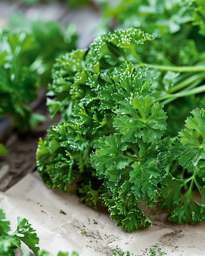Curly Dark Green Parsley Petroselinum Crispum Seeds