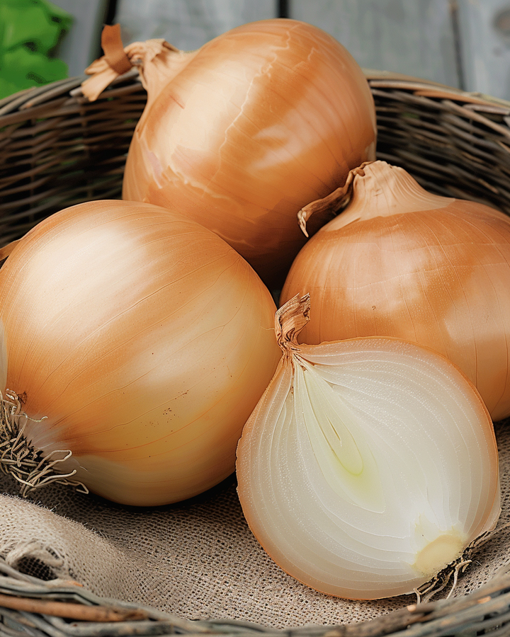 Onion Seeds Rijnsburger 5 Allium Cepa Round Yellow Bulbs