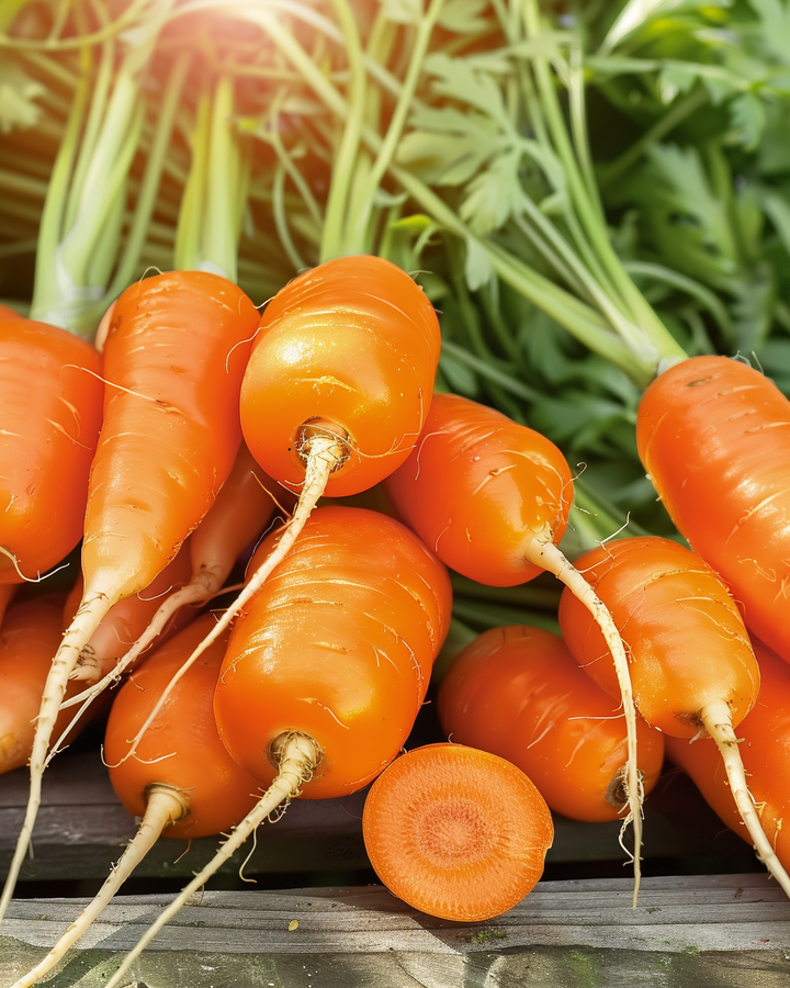 Carrot Paris Market 4 Daucus Carota Seeds Summer Round Variety