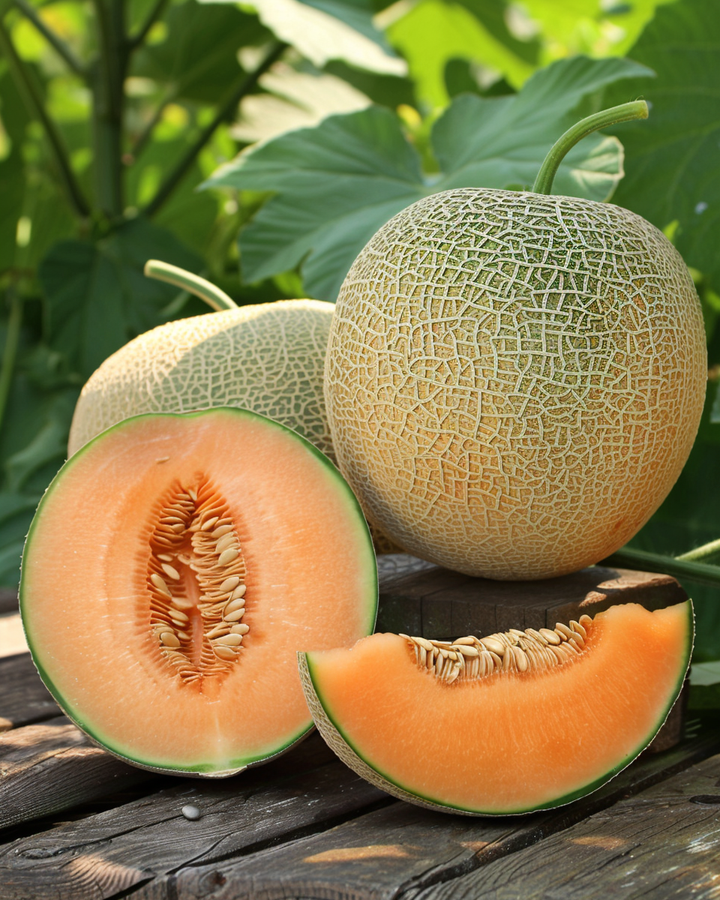Climbing Sweet Melon Seeds Cucumis Melo L Early High Yield