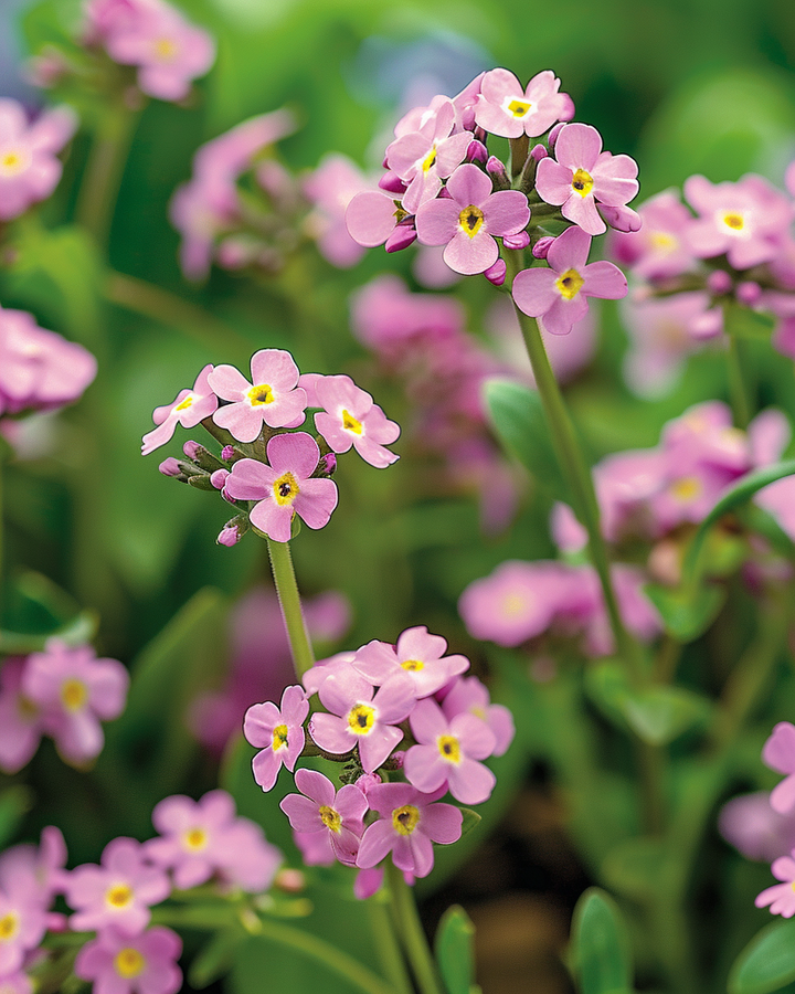 Forget-me-not Seeds Myosotis Alpestris Victoria Rose Pink Flowers
