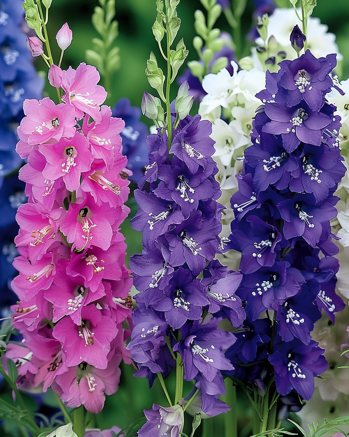 Larkspur Seeds Delphinium Consolida Imperial Mixed Flower Variety