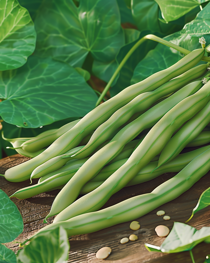 Mechelse Tros Pole Beans Seeds Phaseolus Vulgaris Stringless 100g