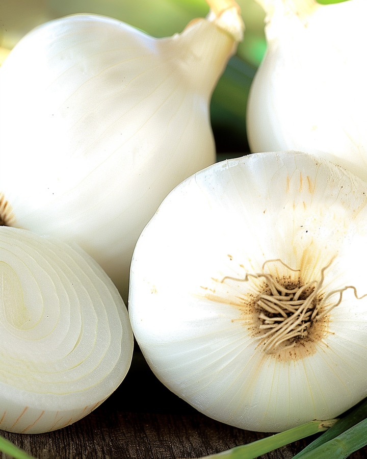 Round White Onions Seeds Allium Cepa L. Sweet Aromatic