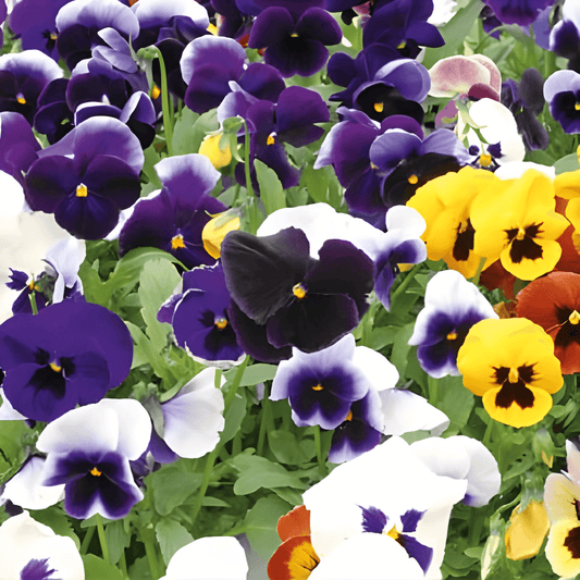 Swiss Giants Viola Seeds Viola Wittrockiana Large-flowered Mix