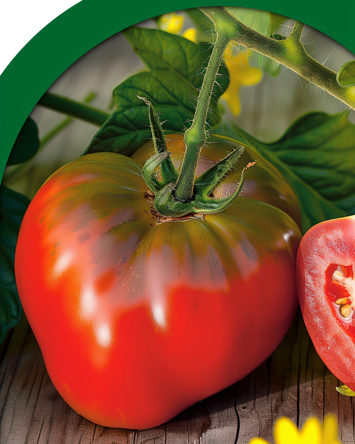 Cuor Di Bue Tomato Seeds Solanum Lycopersicum L. Large Beefsteak